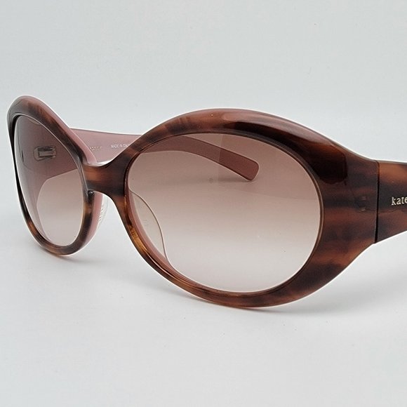 Kate Spade Kinsey/S 0Y19 Tortoise on Pink Frame Brown Gradient Lens Sunglasses main image 6